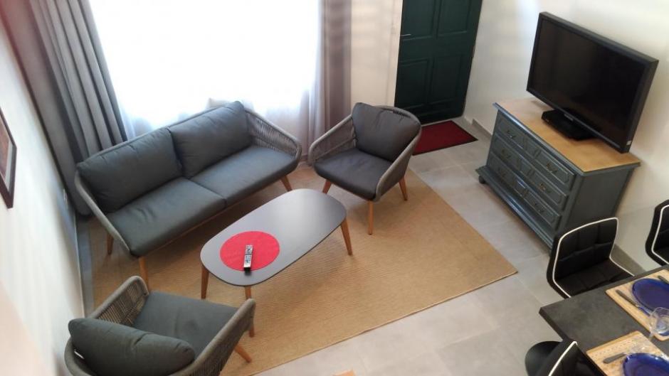 La salle - Gîte du Petit Crochet à Fresnay-sur-Sarthe