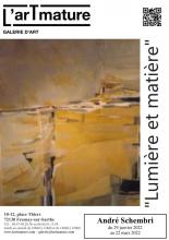 André Schembri Exposition « Lumière et Matière » le André Schembri Exposition « Lumière et Matière » le - avoir sur Gîte du Petit Crochet